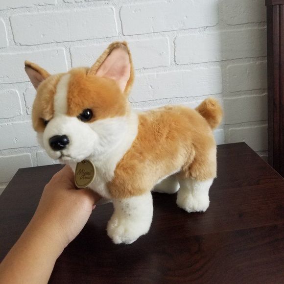 Miyoni by AURORA Corgi Dog 10.5" Plush Stuffed Animal - Picture 1 of 10